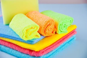 Microfiber cloth hack for smart home cleaning