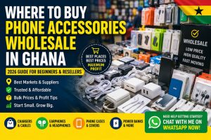 Where to buy phone accessories wholesale in Ghana