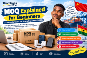 MOQ explained for beginners importing from China